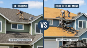 Re-Roofing vs Roof Replacement