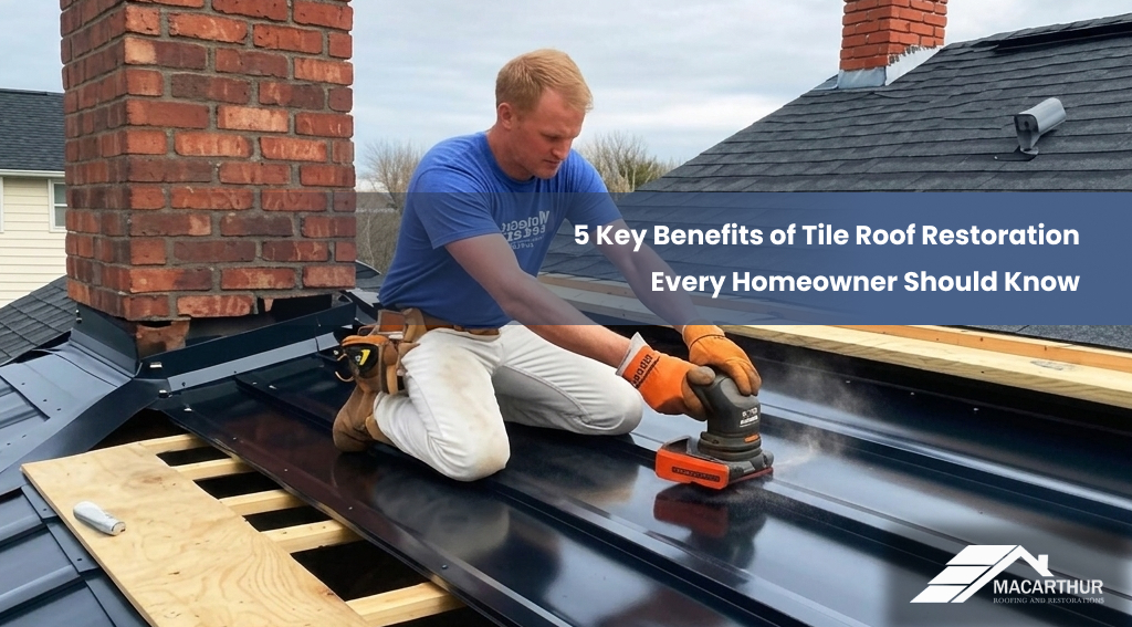 tile roof restoration