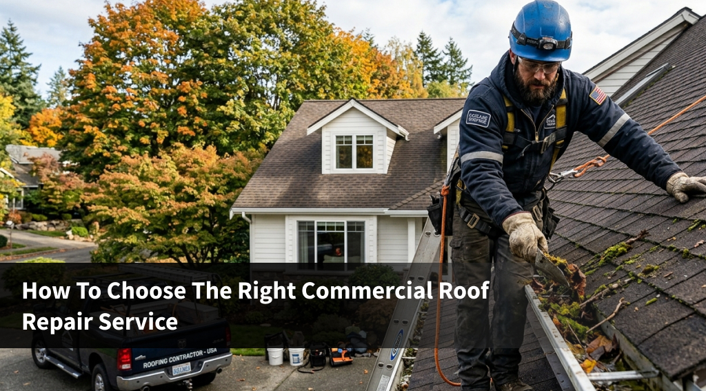 ommercial Roof Repair